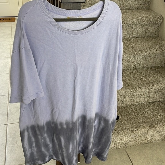 Grayish Purple Zella Short Dress or Oversized Top - Picture 4 of 7
